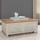Liberty Furniture Farmhouse Reimagined Antique White/Chestnut Storage Trunk-1