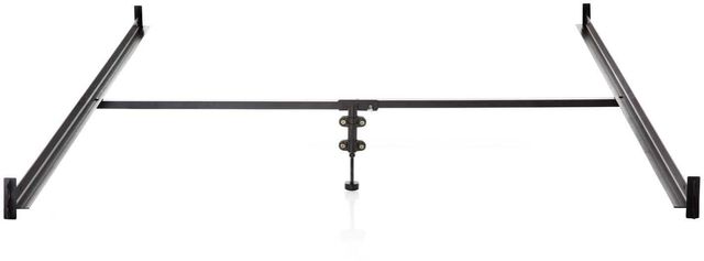 Malouf® Structures® Twin/Full Hook-in Bed Rails with Center Bar-1