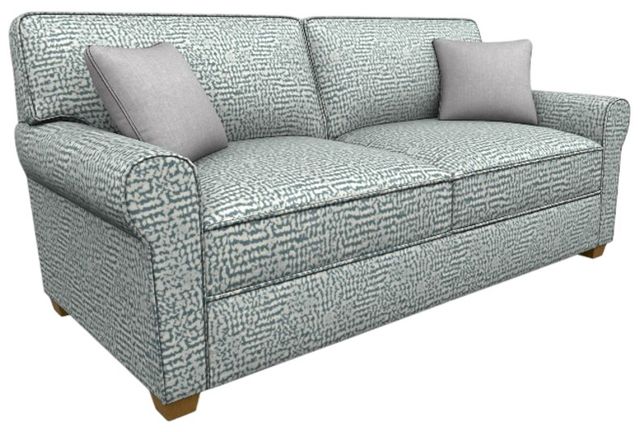 Best® Home Furnishings Customizable Shannon Queen Sofa Sleeper with Honey Birch Legs-0