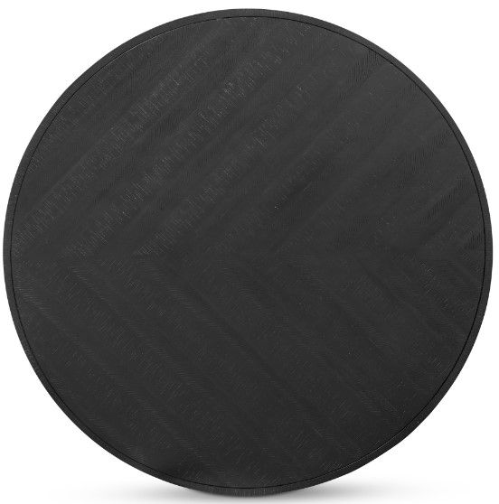 Moe's Home Collection Parq Black Round Dining Table-3