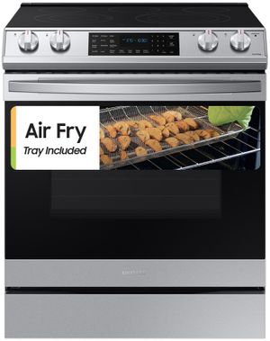 Samsung 30" Fingerprint Resistant Stainless Steel Slide-In Electric Range
