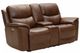 BarcaLounger® Kaden Jarod-Brown Power Reclining Loveseat-0