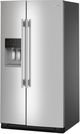 KitchenAid® 36" 28.7 Cu. Ft. PrintShield® Stainless Steel Side-by-Side Refrigerator with Exterior Ice and Water Dispenser-3