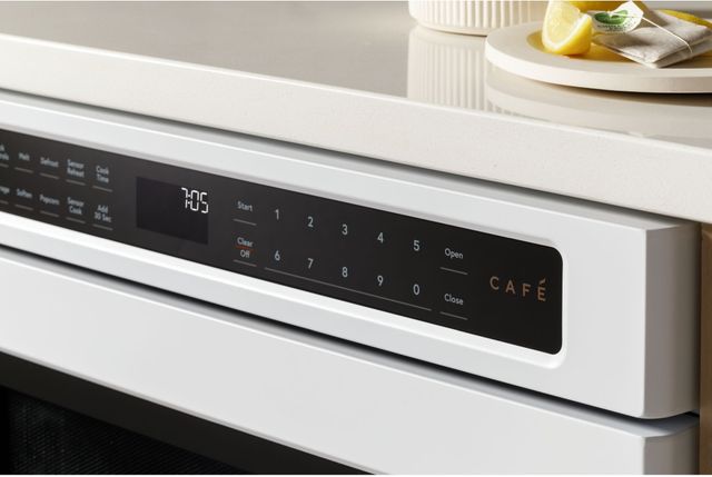 Café™ 1.2 Cu.Ft. Matte White Built In Microwave Drawer-2