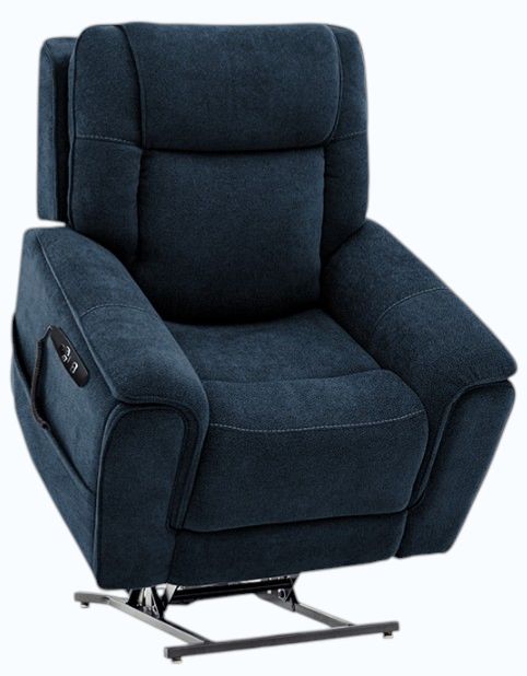 Mega Motion Trio Mezzo Trento Indigo Power Lift Recliner-2