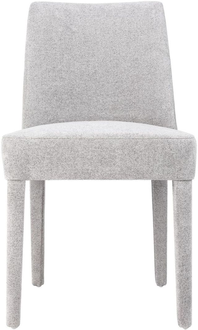 Jofran Inc. Urban Archive Wilson Platinum Upholstered Dining Side Chair-2