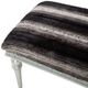 Michael Amini® Melrose Plaza Dove/Platinum Accent Bench-4