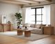 Jofran Inc. Sequoia Natural Oak Recreational Coffee Table-2