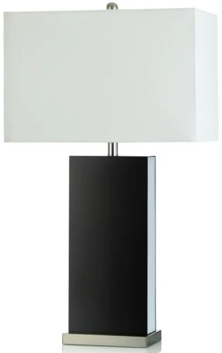 Stylecraft Kimono Black/White Table Lamp-0