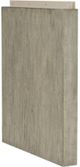 Hooker® Furniture Linville Falls Mink 60" Desk with Two Legs-3