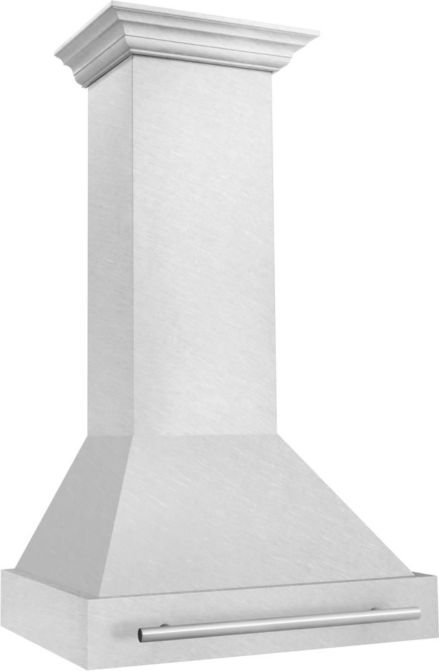 ZLINE 30" Satin Stainless Steel Wall Mounted Range Hood-1