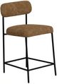 International Furniture Direct Seating Black/Cognac Counter Stool-0