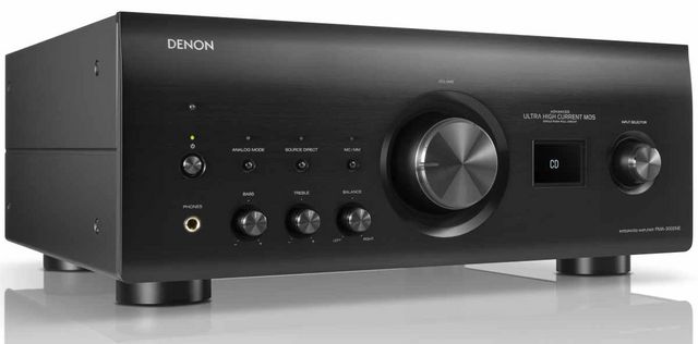 Denon® HiFi 3000 Series 2.0 Channel Black Integrated Amplifier-1