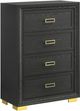 Crown Mark Pepe Dark Gray Chest-0