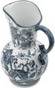 A & B Home Blue/White Milk Jar-3