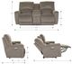 La-Z-Boy® Cassian Mocha Power Reclining Loveseat with Headrest and Lumbar-2