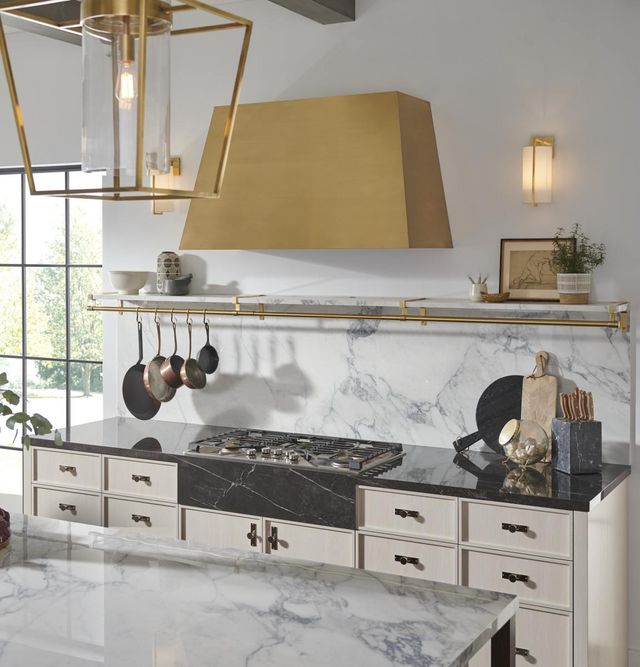Monogram® 48" Brass Wall Mounted Range Hood-1