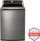 LG 7.3 Cu. Ft. Graphite Steel Front Load Gas Dryer-1