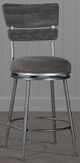 HH2 Home Melange Dakr Gray Wood Back Counter Stool-1