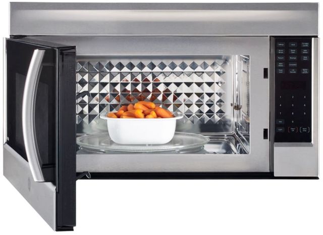 GE 30" 1.6 Cu. Ft. Stainless Steel Over the Range Microwave-3