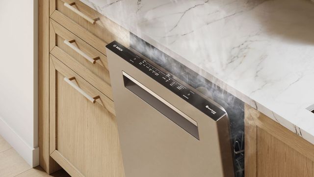 Bosch® 500 Series 24'' Anti Fingerprint Stainless Steel Top Control Built In Dishwasher-11