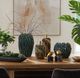 Uttermost® Veridian Ridge 2-Piece Green Indoor-Outdoor Ceramic Vase Set-1
