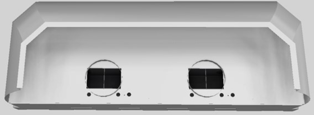 Vent-A-Hood® Designer Series 66" Stainless Steel Wall Mounted Range Hood-3