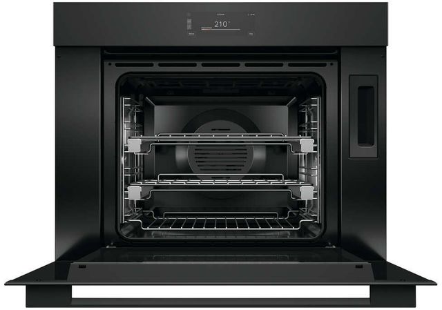 Fisher & Paykel Series 11 Minimal 30" Black Glass Combination Steam Oven-1