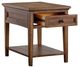 Magnussen Home® Bay Creek Toasted Nutmeg End Table-3
