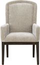 Signature Design by Ashley® Bannette Light Brown/Light Gray Upholstered Dining Arm Chair-2