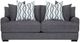 Franklin™ Journey Merriville Graphite 87" Sofa-2