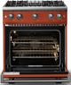 Viking® 5 Series 30" Spiced Cider Pro Style Gas (LP) Range with Polished Chrome Trim-1