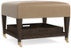 Bassett® Furniture Kara Leather Ottoman with Tray-3