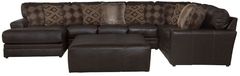 Jackson Furniture Denali 4-Piece Chocolate Left Side Facing U-Shape Sectional