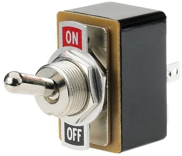 RadioShack 3A at 125 VAC DPDT Toggle Switch-0