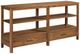 Kincaid® Monogram Walnut Boca Walnut Console Table-0