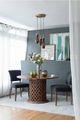 A & B Home Brown Triple Pendant Light-4