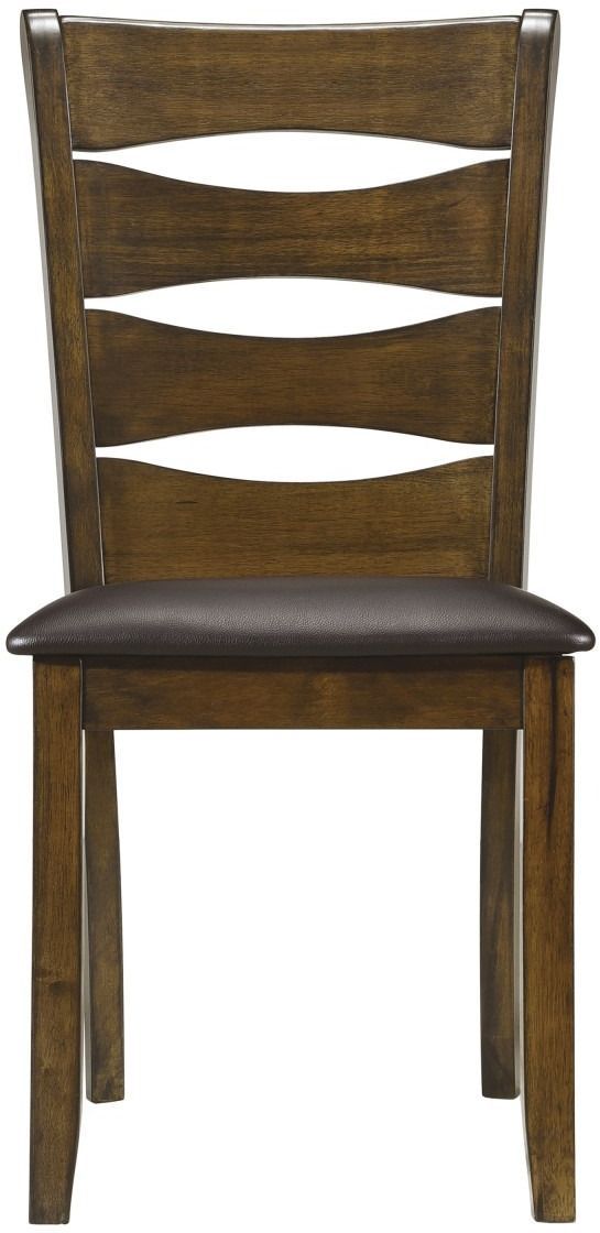 Homelegance® Darla Brown Dining Side Chair-2
