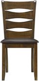 Homelegance® Darla Brown Dining Side Chair-2