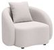 Zuo® Modern Sunny Isles Beige Fabric Outdoor Accent Chair-0