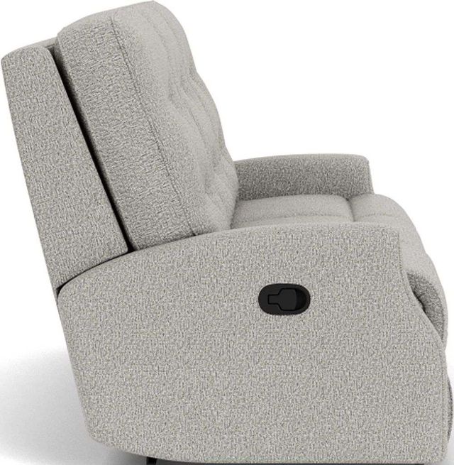 Flexsteel® Devon Silver Spray Reclining Sofa-2
