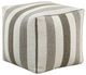 Homelegance® Easley Beige/Brown/Gray Square Pouf-0