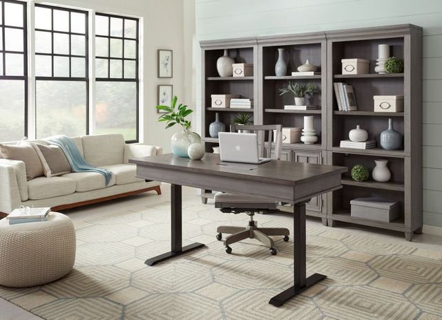 aspenhome® Caraway Aged Slate 60" Lift Desk-1