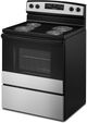 Amana® 30" Stainless Steel Freestanding Electric Range with Bake Assist Temps-3