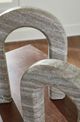 Signature Design by Ashley® Keithton 2-Piece Taupe Sculpture Set-2