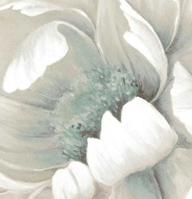 Stylecraft Winter Blooms II Beige Wall Art-1