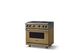 Viking® 7 Series 36" Golden Hour Pro Style Natural Gas Range with Griddle-2