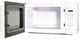 GE® 1.1 Cu. Ft. White Countertop Microwave-1