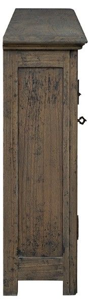 Furniture Classics Hughes Distressed Gray Brown Server-3