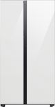 Samsung Bespoke 36" 28 Cu. Ft. White Glass Side-by-Side Refrigerator-0